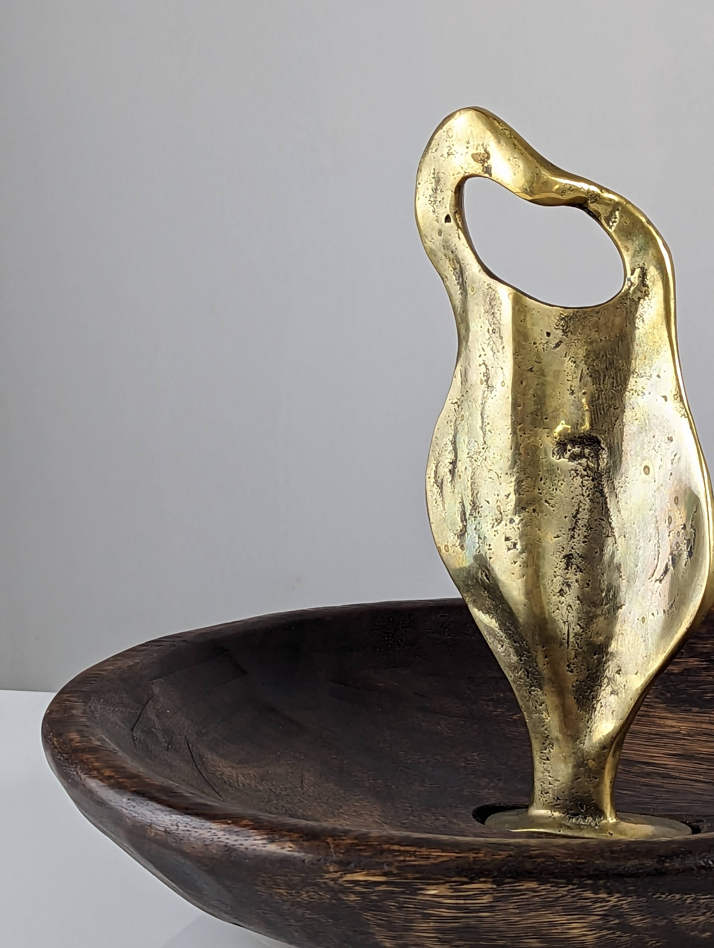 Fruit Bowl Sculpture by David Marshall 1980s
