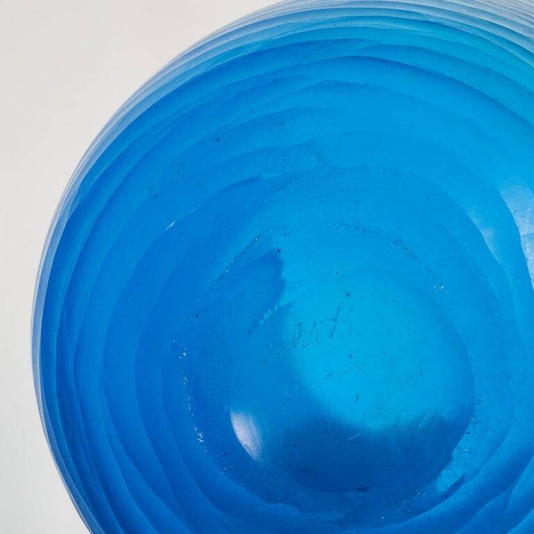 Murano glass art vase 'Battuto', Salviati, 1960s
