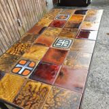 Vintage ceramic coffee table