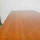 Minimalist Scandinavian teak desk from the 1960s, vintage.