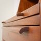 Danish  mid century teak  bureau with a hidden vanity by Ølholm Møbelfabrik