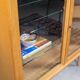 Vintage display cabinet, chest of drawers, sideboard, oak, Danish Mid Century