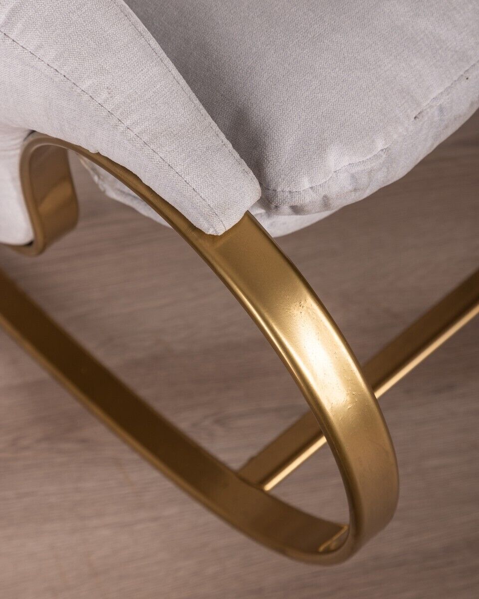 Rocking-chair vintage 70s Design G. Faleschini