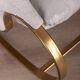 Rocking-chair vintage 70s Design G. Faleschini