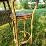 Bamboo bar stool