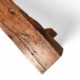 Brutalist /oak coffee / side table / 1960s /