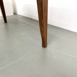Solid walnut desk, 1950