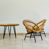 Children's rattan lounge set