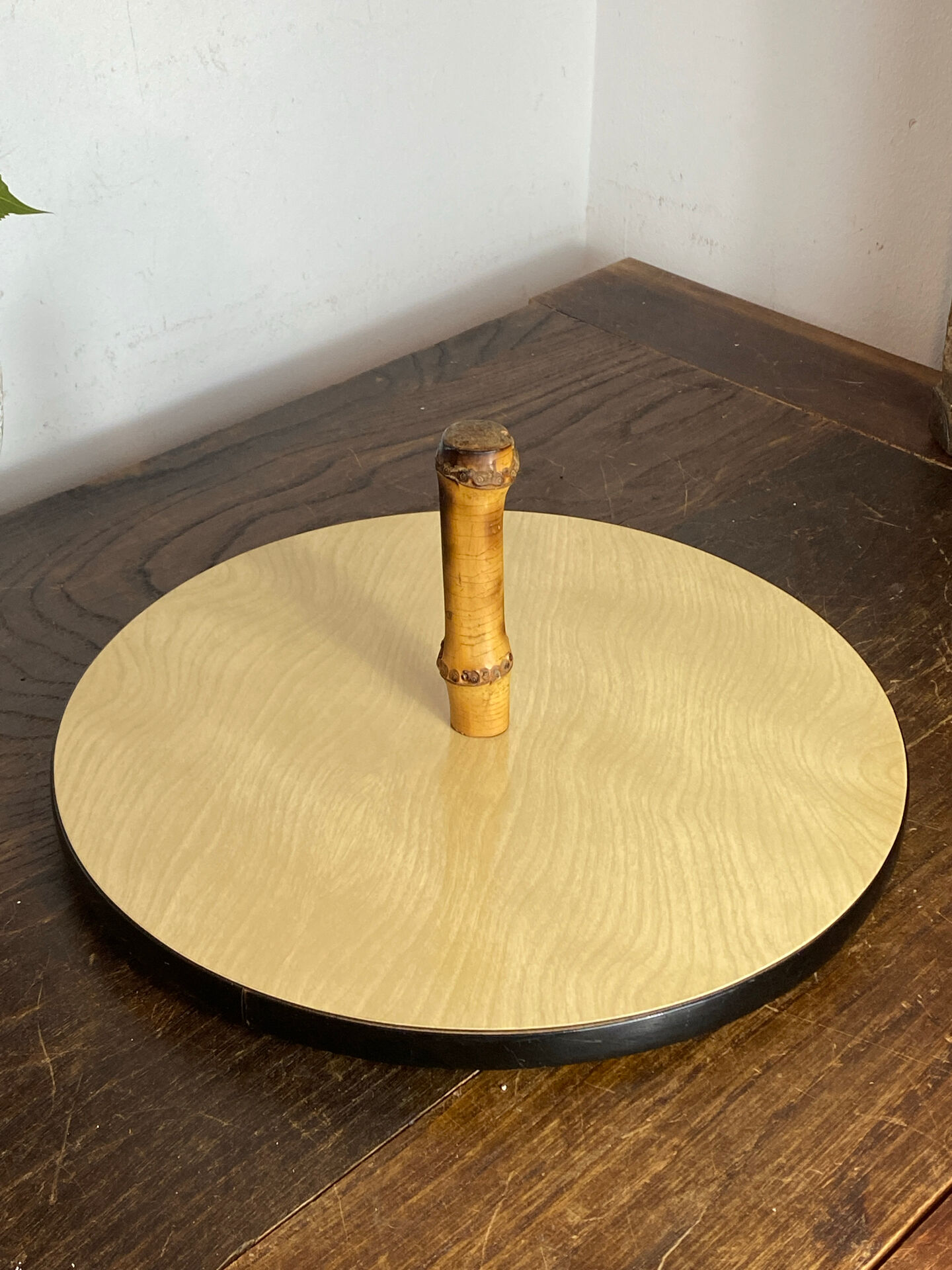 Formica and bamboo table, 1970s