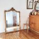 Large gilded mirror louis XV rockery  142x99cm