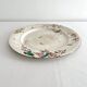Round polychrome ironstone platter "Nella" by Jules Vieillard, Bordeaux