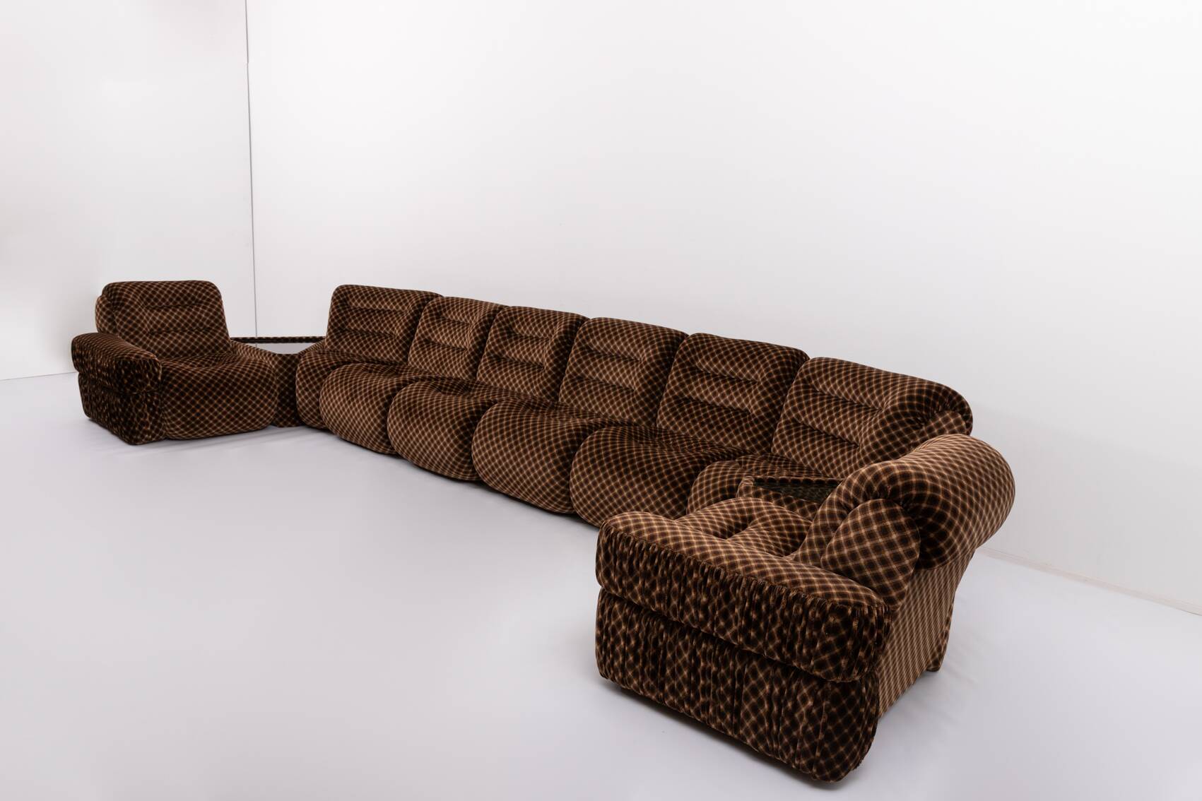 Italian Mid-Century Modern modular seat group, 1970’s