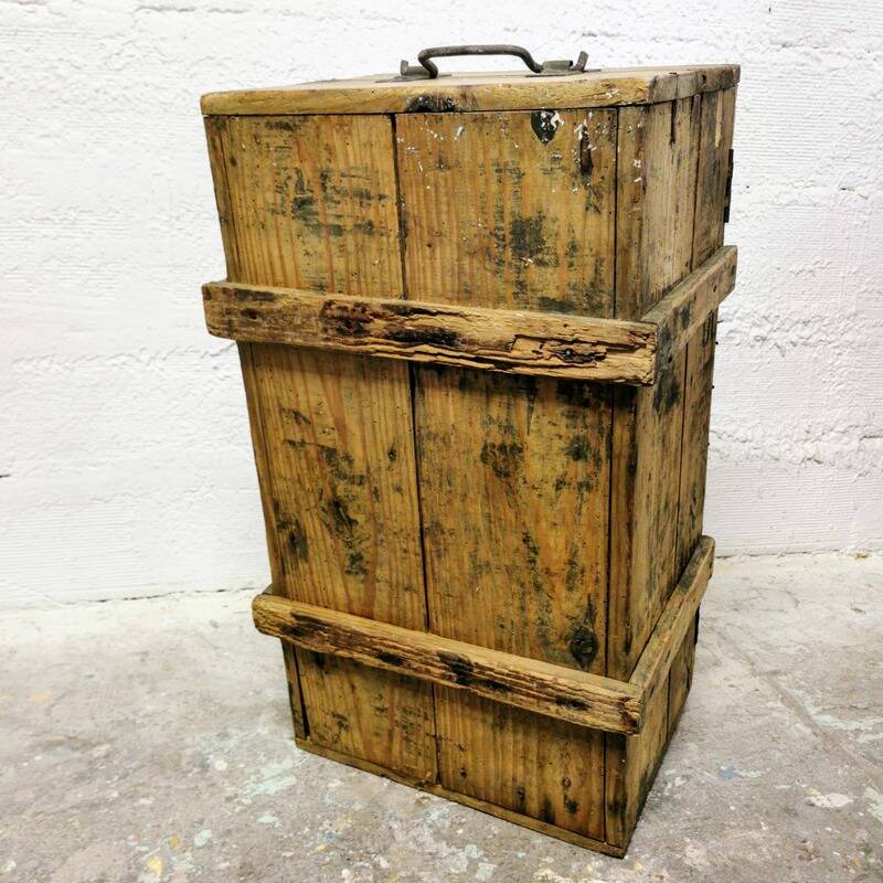 Large wooden trunk