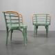 Rare ensemble de deux fauteuils Bauhaus B 246 de Josef Frank pour Thonet, années 1930