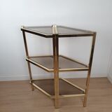 Pair of 70s corner shelves