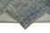 Hand-knotted oriental vintage 176 cm x 244 cm blue patchwork carpet