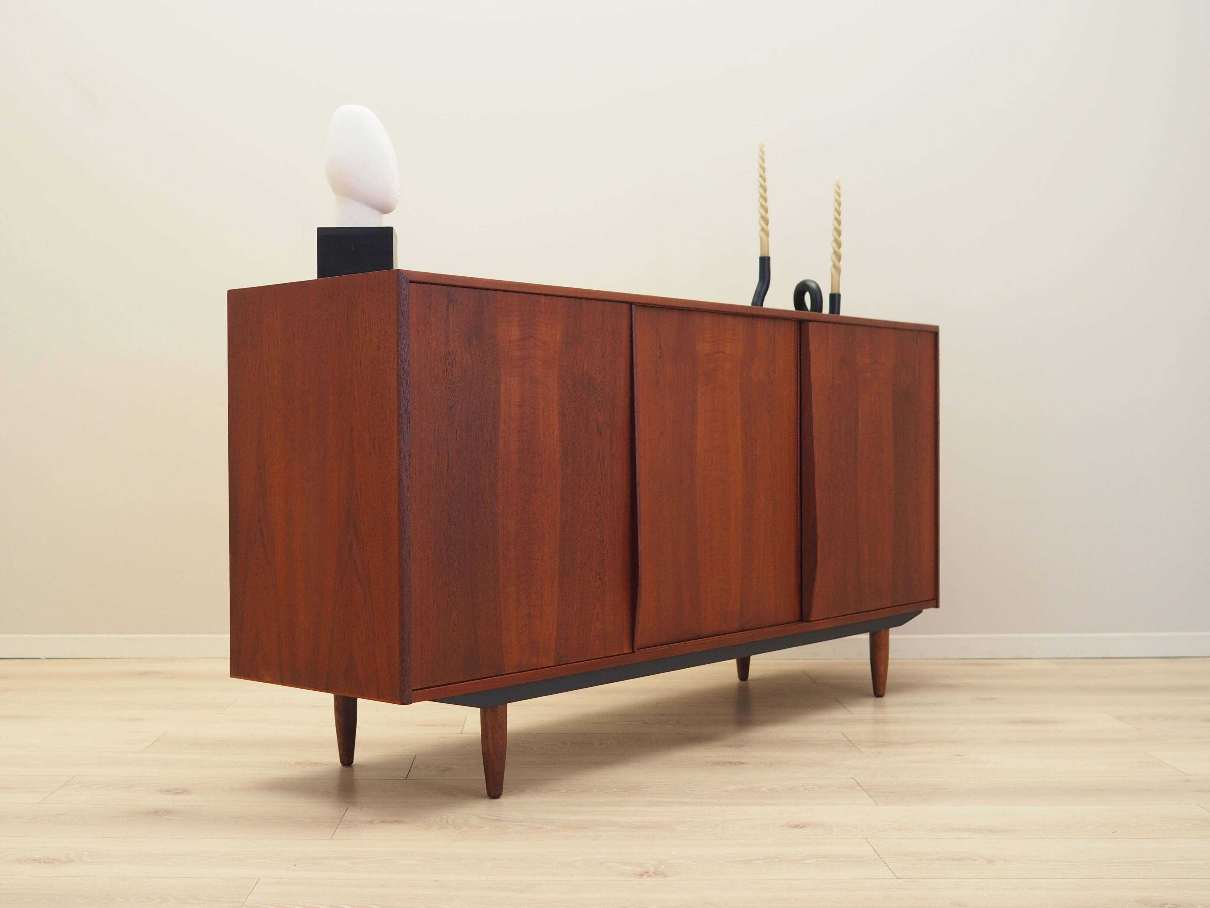 Teak sideboard, Danish design, 1970s, production: Denmark