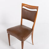 Set of 2 Italian chairs by Vittorio Dassi 1950