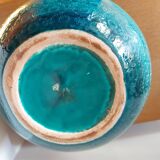 Vase Aldo Londi Bitossi , green color