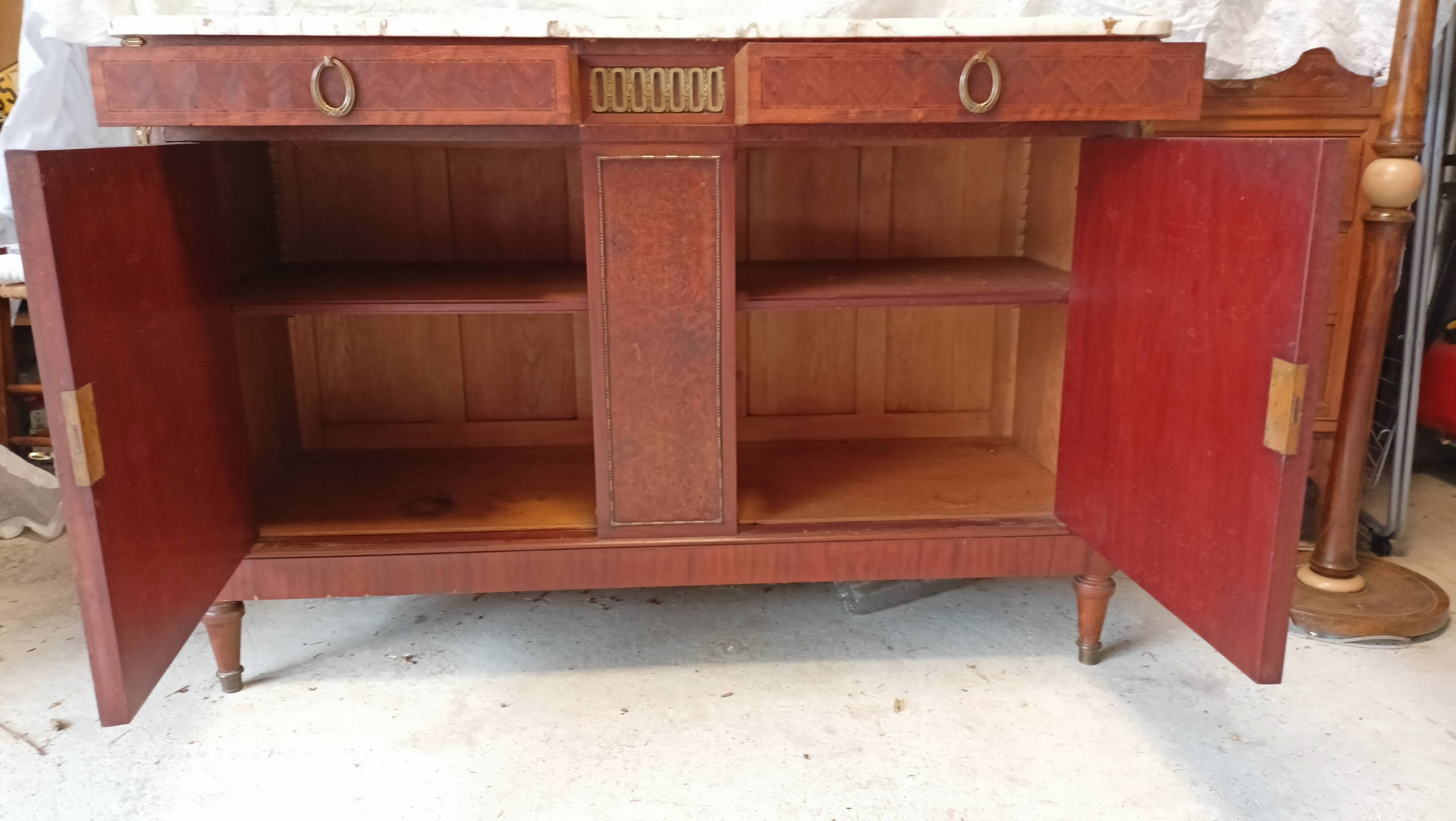 Louis XVI marquetry buffet