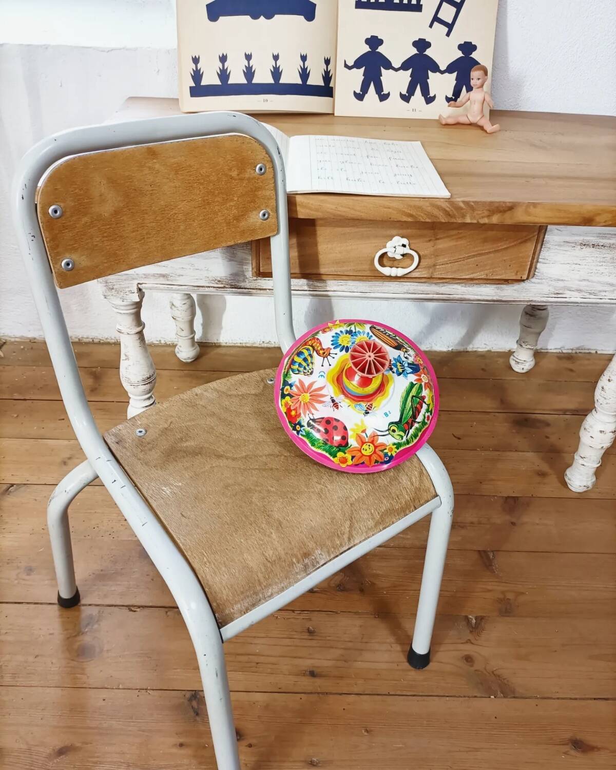 Small 60s kindergarten chair