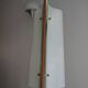 Suspension scandinave teck et verre 1960