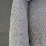 Design Leolux armchair model Fidamigo in thick gray fabric