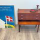 Scandinavian teak chest of drawers from the 1960s, Denmark.