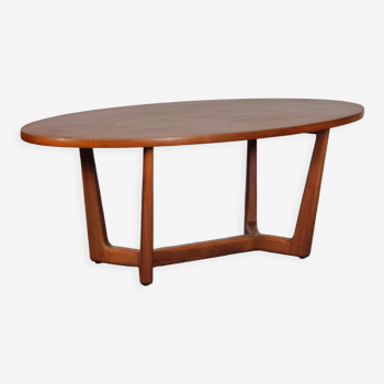 Table basse tchécoslovaque Venesa pour Dřevotvar, 1970