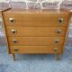 Vintage wooden chest of drawers 1960/1970