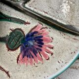 Set of 12 fondue plates "Chardon" Vallauris