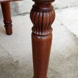 Antique writing table in mahogany, Louis Philippe style, Austria, 19th century.