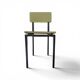 2 x nightstand / matching chair by Kuperus / model Horatio / 1960s