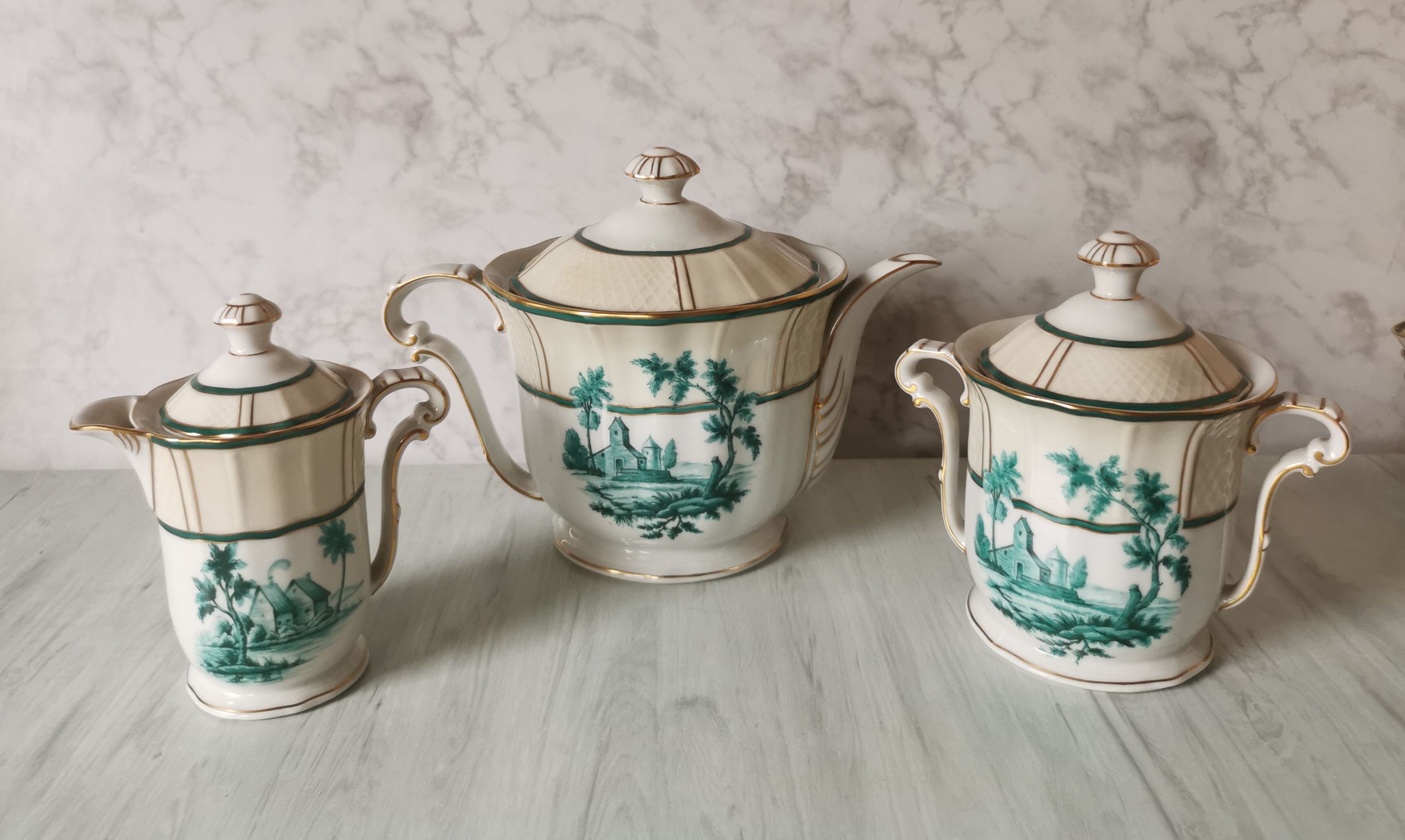 Dessert service and coffee Bernardaud Limoges