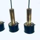 Italian pendant lamps, Italy, 1960s, set of 4