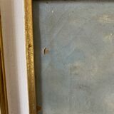 Signed stranded boat from 1886