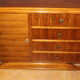 Commode d'époque art déco en noyer vers 1930