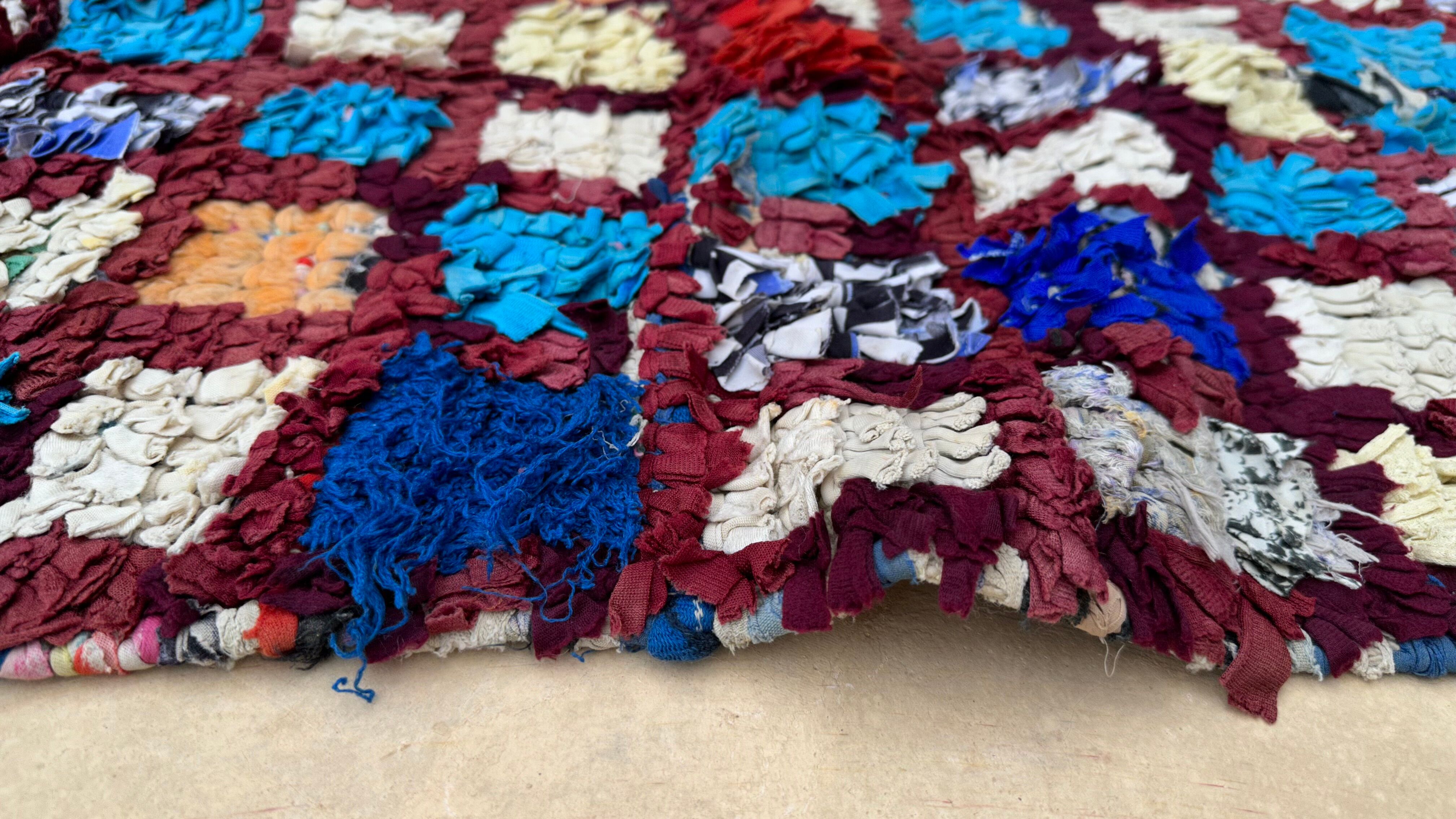 Moroccan carpet - 93 x 214 cm