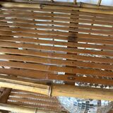 Foldable bamboo shelf from the 60s and 70s