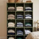 1950s iron workshop storage cabinet.