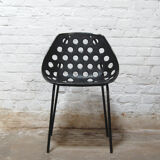 Set of 4 chairs model "Coquillage" by Pierre Guariche for Meurop