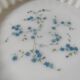 Arcopal forget-me-not pie mould