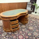 English Classic Kidney Shaped Chesterfield Desk