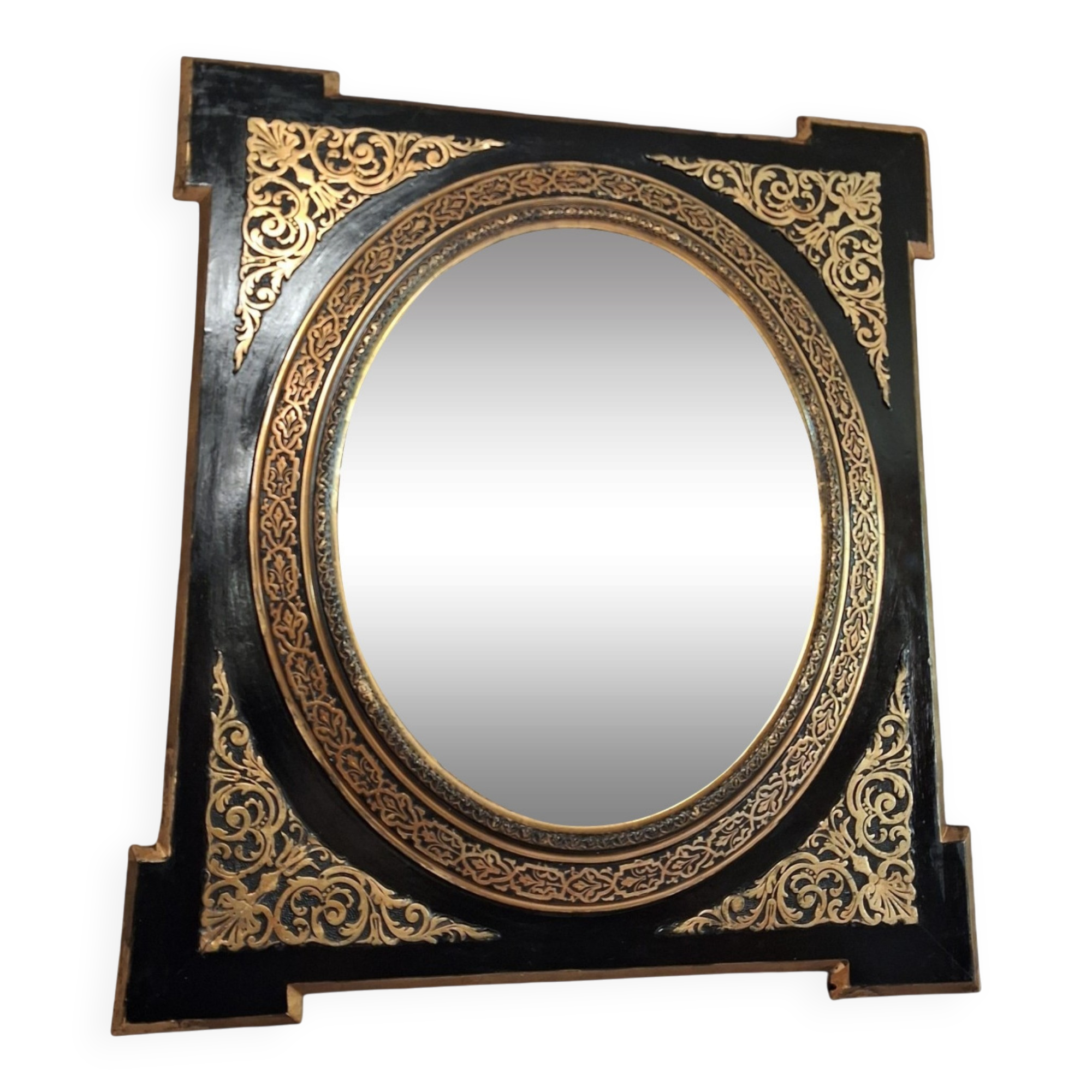 Napoleon III mirror 70 x 62