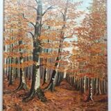 Tableau - paysage forestier