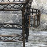 Rattan service or rolling table