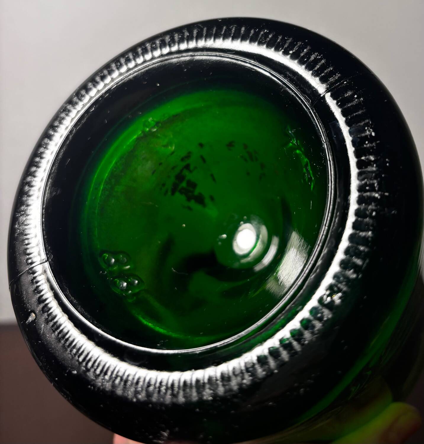 Collectible bottle of Émile Gallé champagne