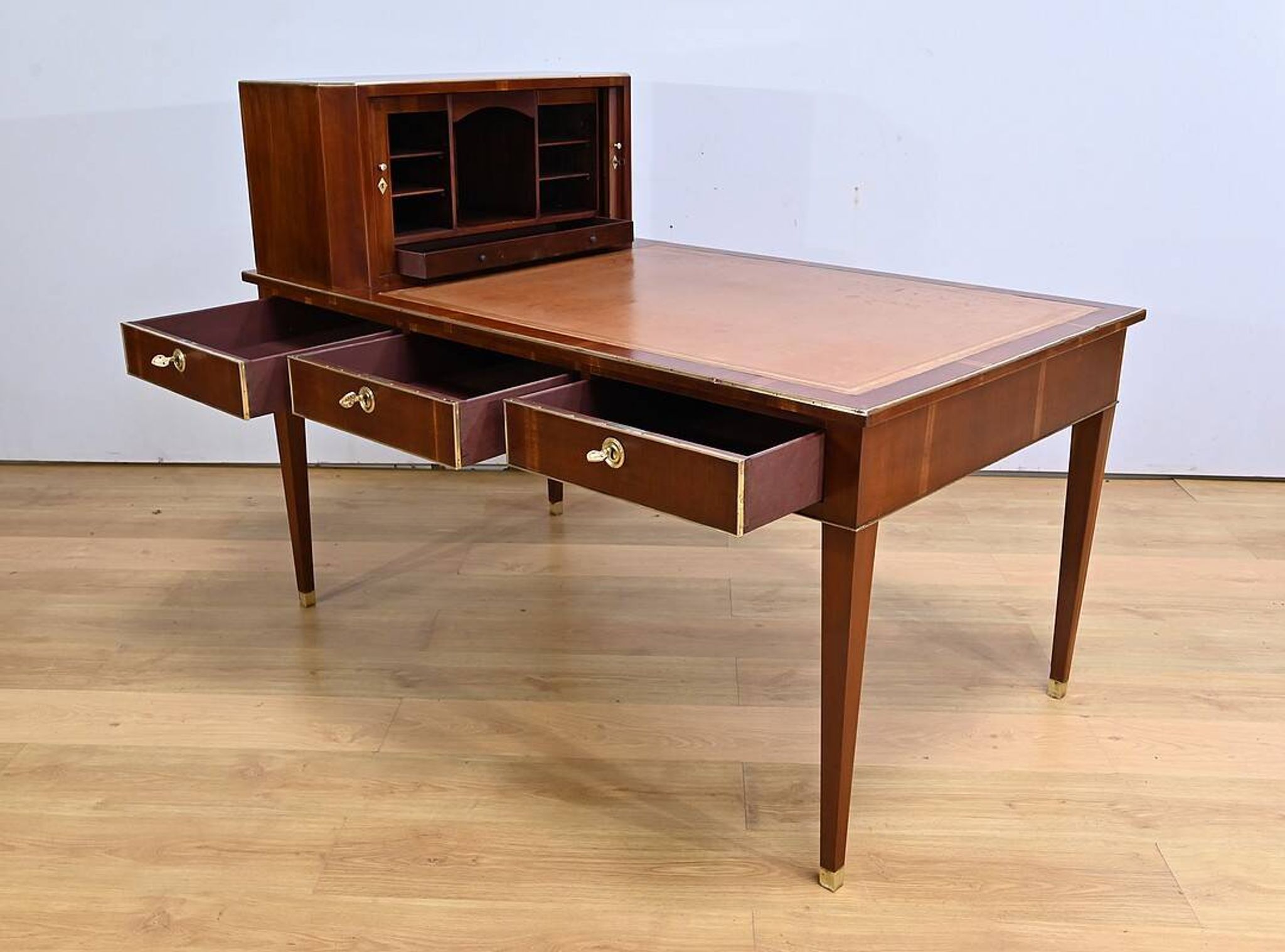 Mahogany Cartonnier Desk, Directoire period – Early 19th century