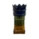 Antique French Glazed Ceramic Chimney Pot Planter