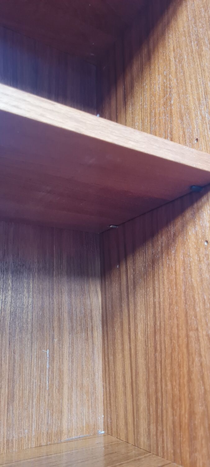 Scandinavian showcase shelf